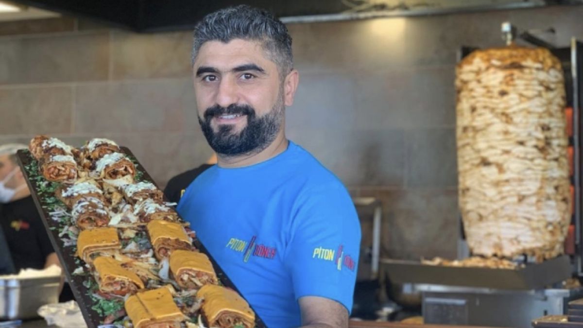 'Piton Döner' pandemi yasaklarını lezzetiyle yuttu