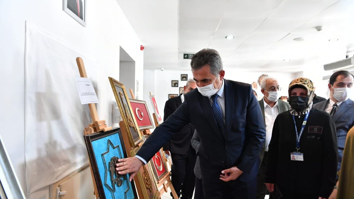 Abidinpaşa Aile Merkezi Yılsonu Sergisi Göz Kamaştırdı