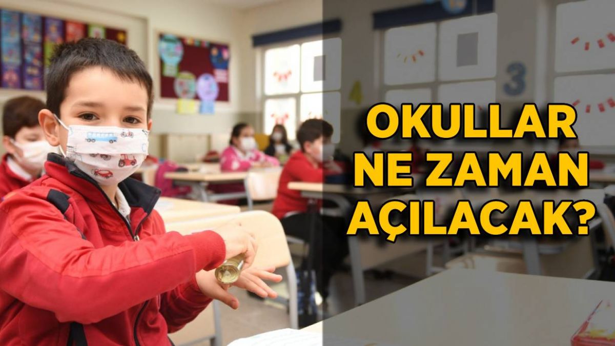 Okullar ne zaman açılacak? Okullar Eylül'de mi açılacak? Okullar eylülün kaçında açılacak?