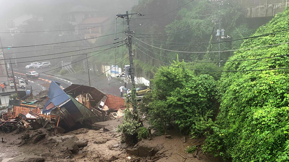 Japonya’da heyelan: En az 20 kişi kayıp