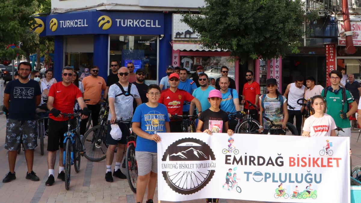Emirdağ'da 'Bisikletini Al Gel' Etkinliği