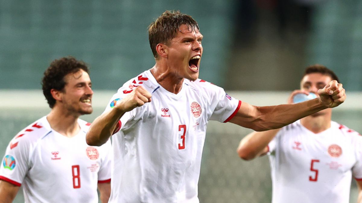 Danimarka, EURO 2020'de yarı finale adını yazdırdı
