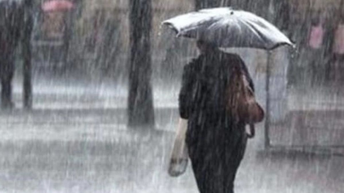 Meteoroloji'den 4 il için sağanak yağış uyarısı