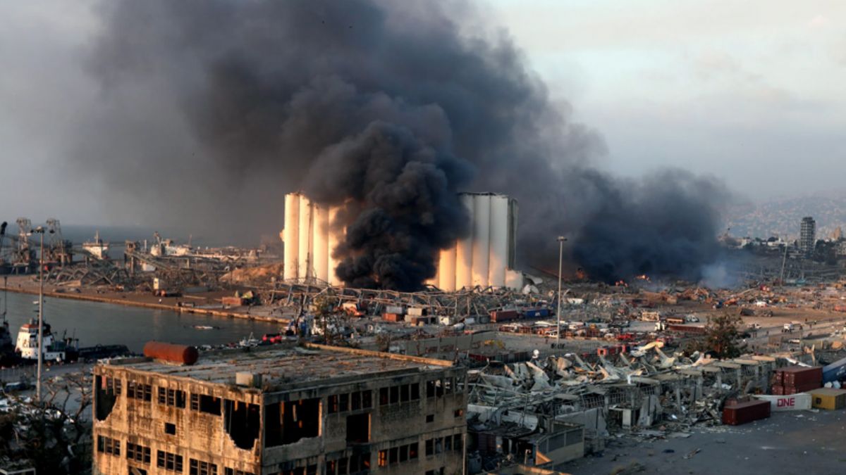 Beyrut Limanı'ndaki patlamada ölenlerin yakınlarından ''adalet'' protestosu