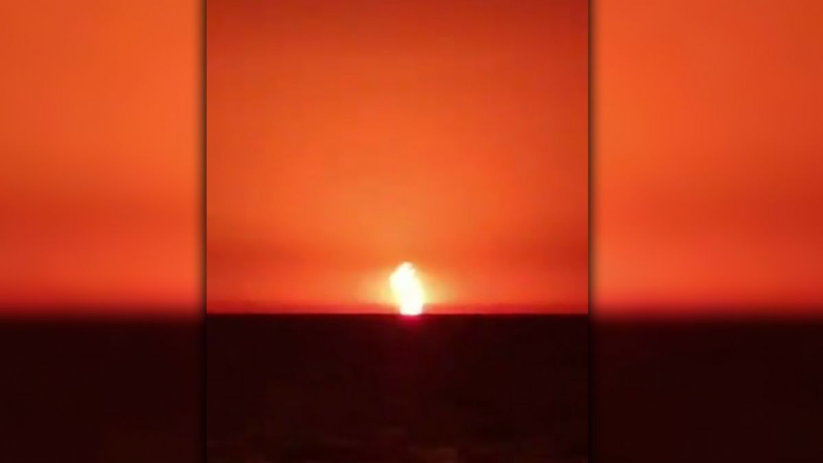 Hazar Denizi’nde şiddetli patlama