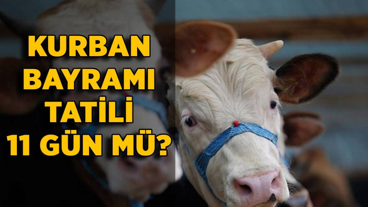 2021 Kurban bayramı tatili 11 gün mü oldu? Kurban bayramı tatili kaç gün oldu?