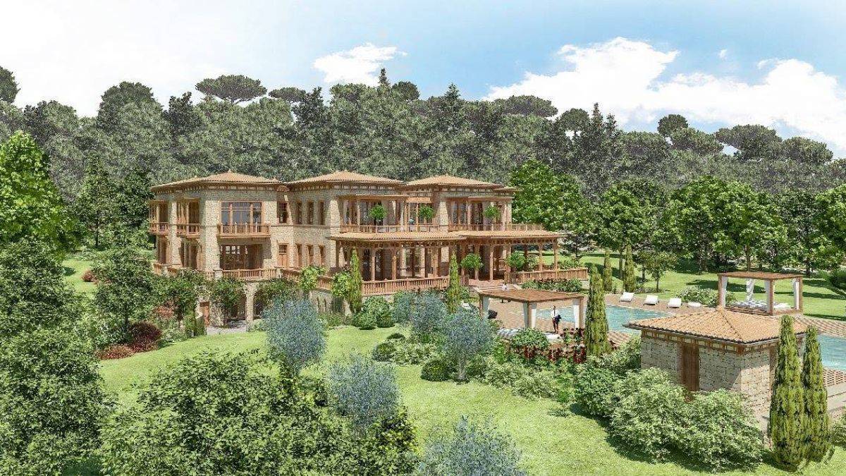 İşte herkesin merak ettiği Cumhurbaşkanlığı yazlık konutu