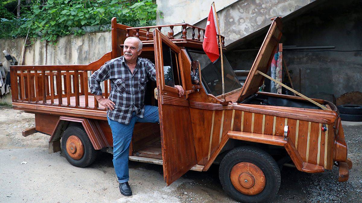 1988 Rize modeli, full ahşap, tek çivi yok!