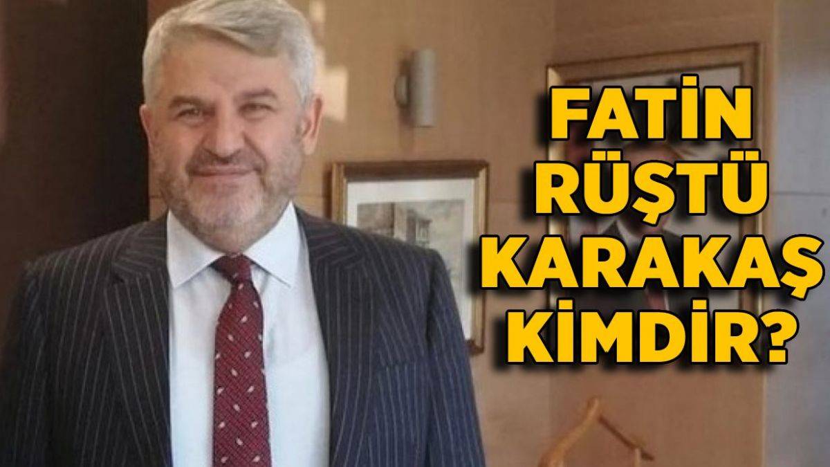 Fatin Rüştü Karakaş kimdir? TMSF Başkanı Fatin Rüştü Karakaş nereli?