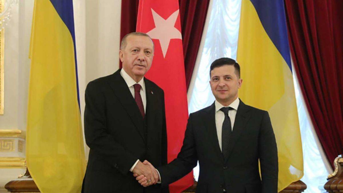 Cumhurbaşkanı Erdoğan, Ukrayna lideri Zelenskiy ile görüştü
