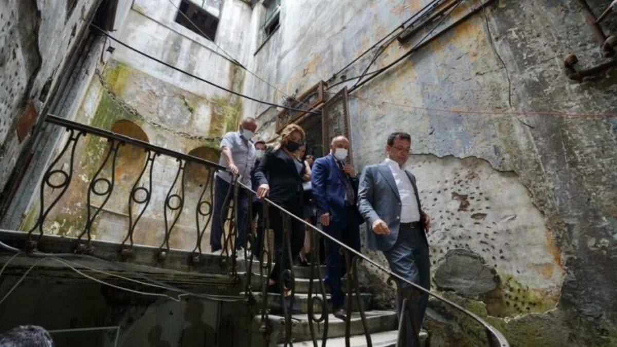 İmamoğlu talimat verdi: İBB tarihi yapıyı İstanbul’a kazandıracak