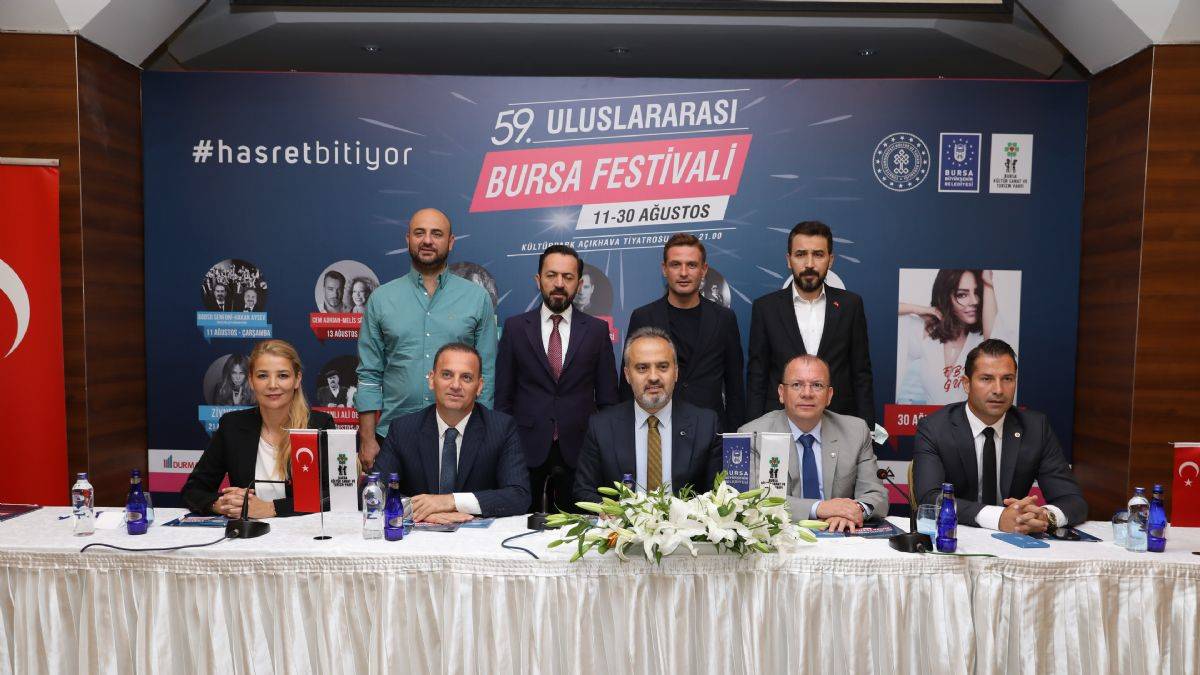 Bursa’da festival coşkusu başlıyor