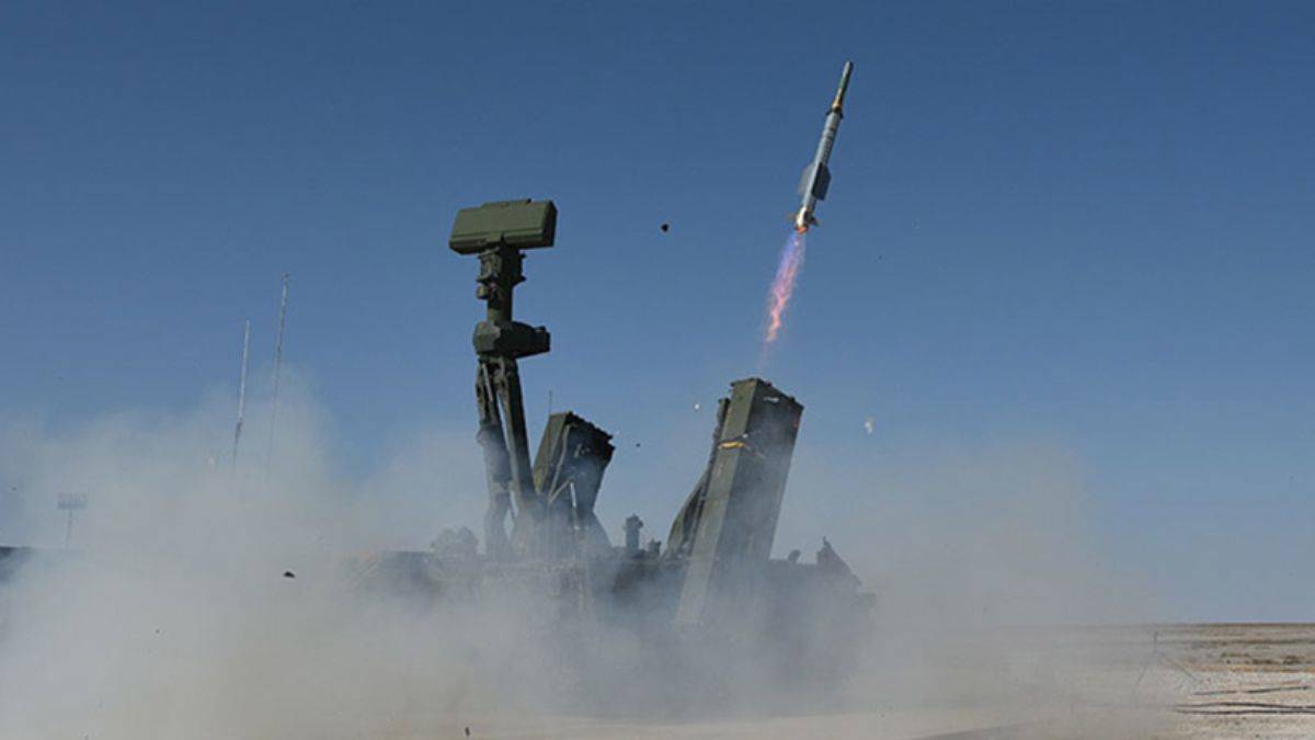 HİSAR-O test atışında hedefi tam isabetle vurdu