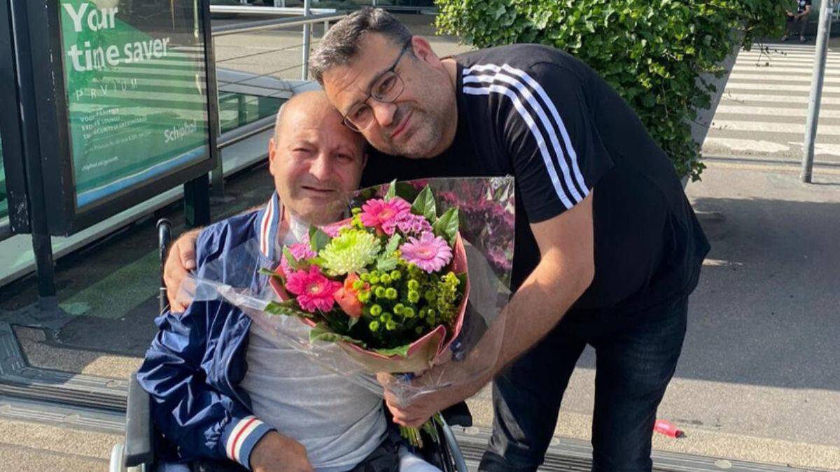 Türkiye’de tedavi edilen Gurbetçi vatandaş Hollanda’ya geri döndü