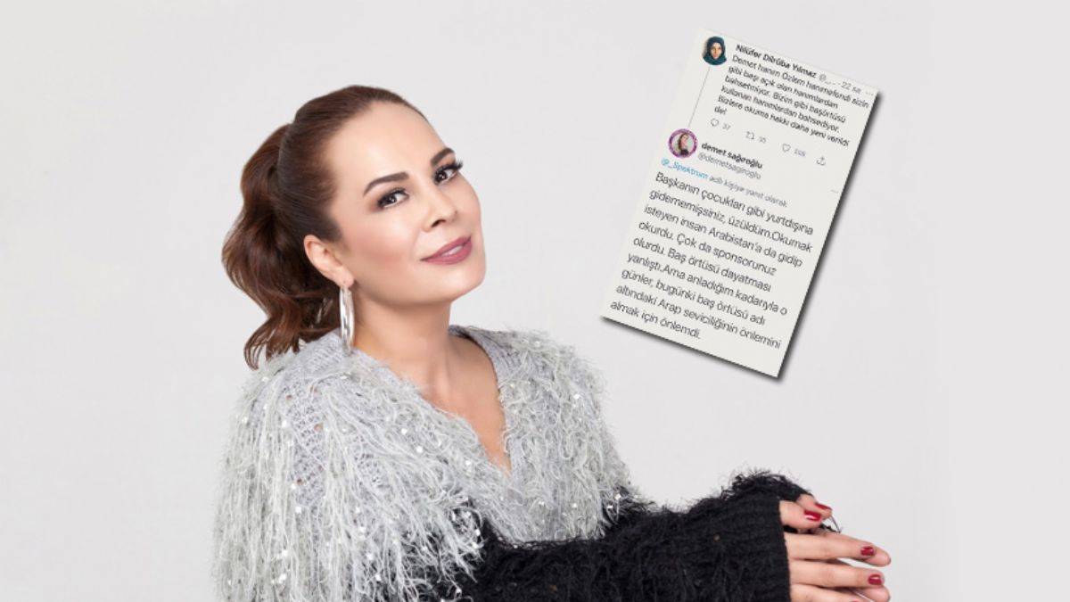 Şarkıcı Demet Sağıroğlu'ndan tepki çeken ''başörtüsü'' paylaşımı