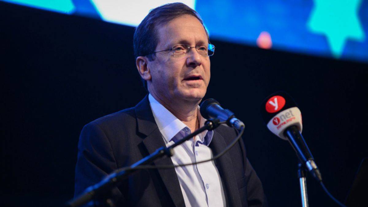 İsrail Cumhurbaşkanı Herzog'dan ''Filistin-İsrail diyaloğu'' açıklaması