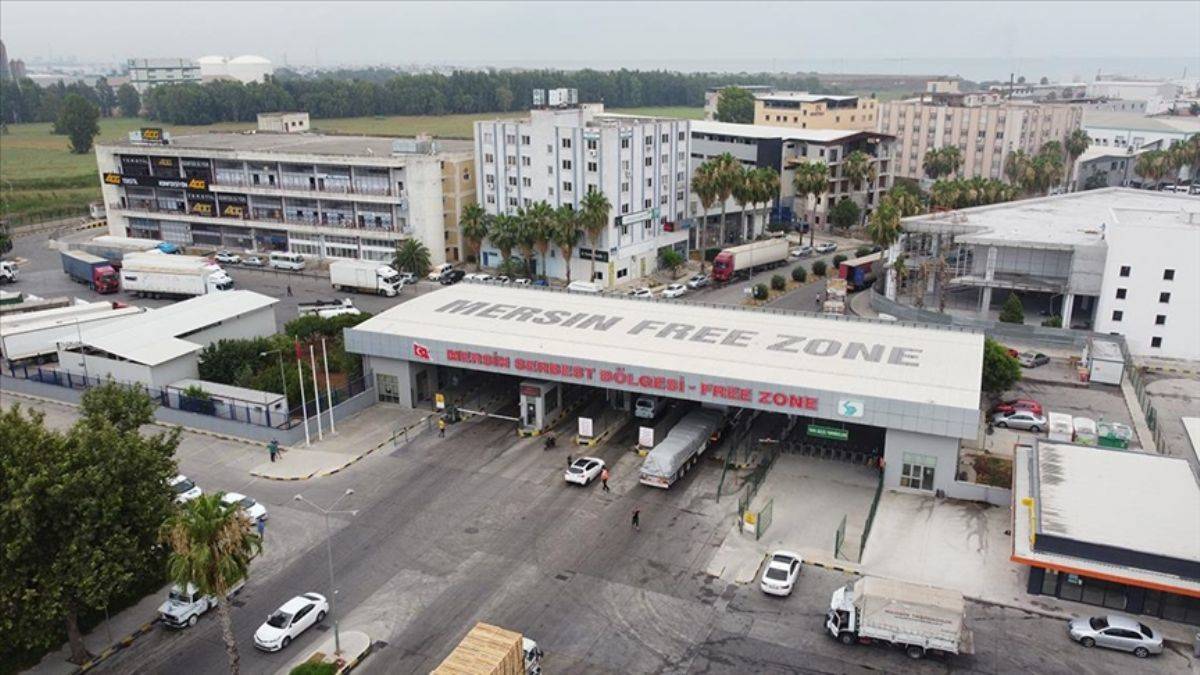Mersin Serbest Bölgesi'nden 1,5 milyar dolarlık ticaret