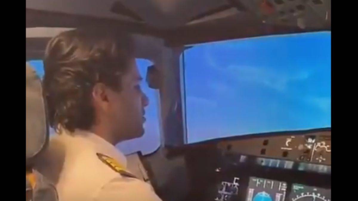 Havada Zuhruf suresi okuyan pilot paylaşımına büyük ilgi