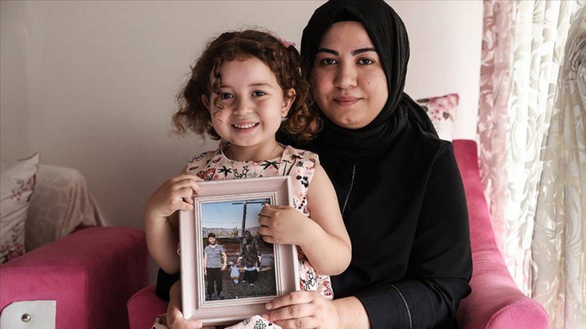 15 Temmuz şehidinin hiç görmediği kızı babası gibi cesur