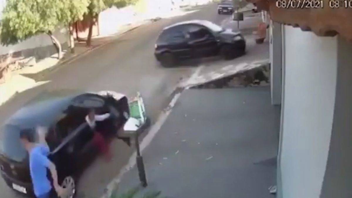 Şoför el frenini çekmeyi unutunca olanlar oluyor