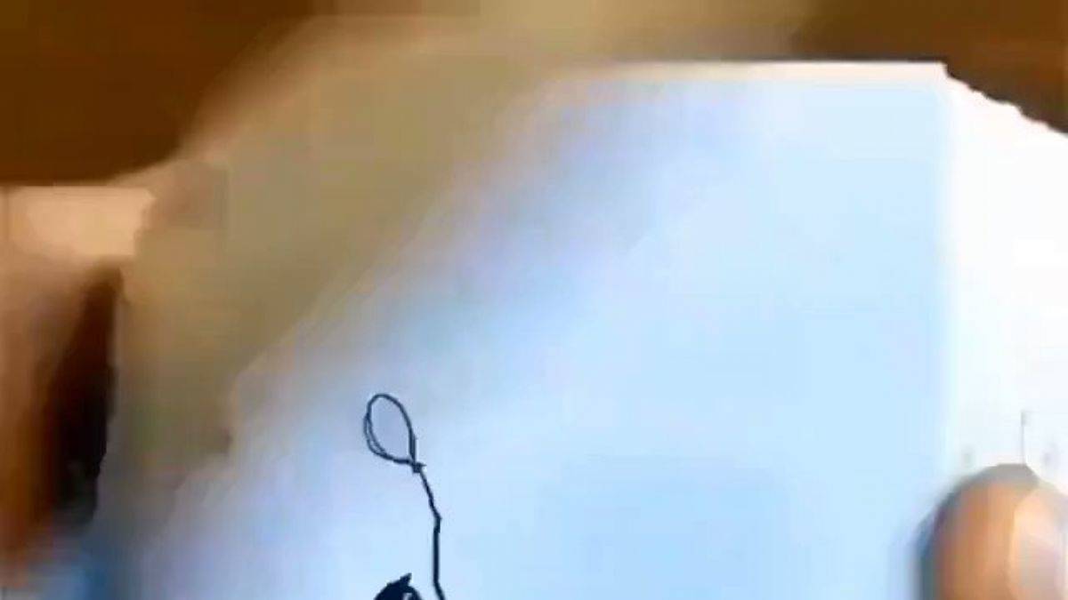 Hayatı anlatan güzel bir çizim çalışması