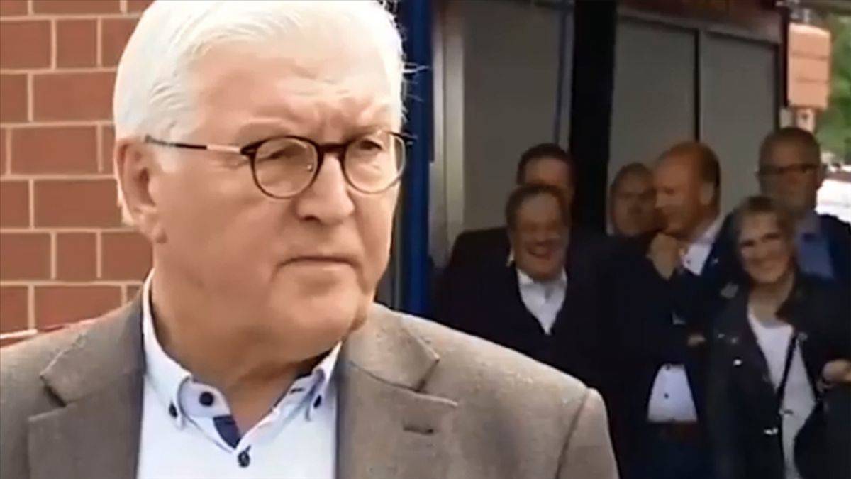 Almanya Cumhurbaşkanı'nın afet bölgesi ziyaretine tepki