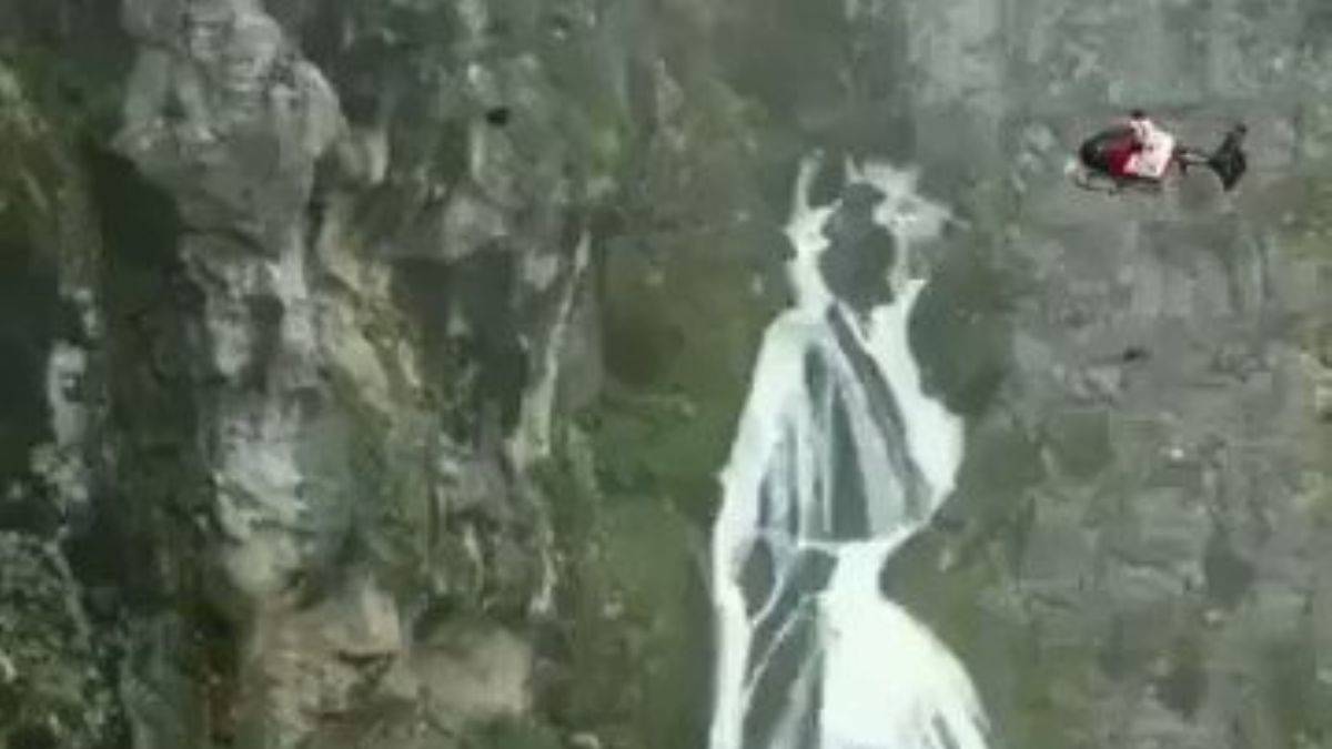 Peru’nun ünlü gelin şelalesi..