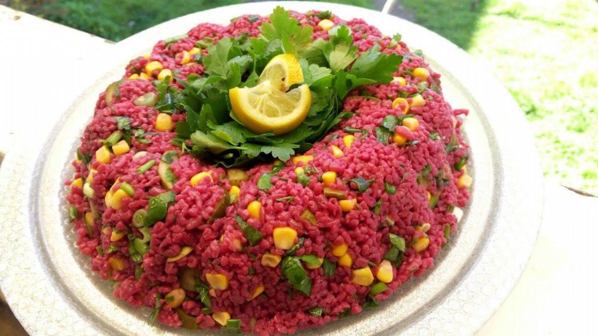 Şalgamlı bulgur salatası tarifi