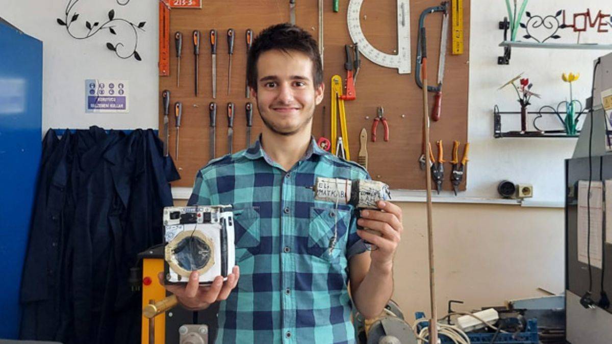 Otizmli Yunus'un hurda malzemeden elektronik icatları