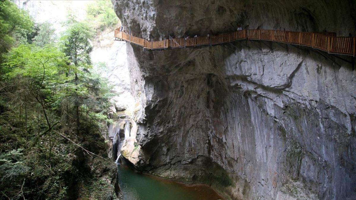 Kastamonu'daki kanyonlara yoğun ilgi