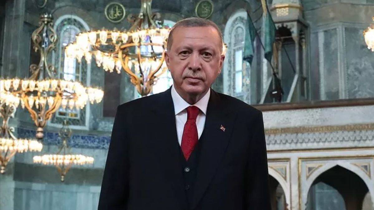 Cumhurbaşkanı Erdoğan'dan 'Ayasofya' mesajı