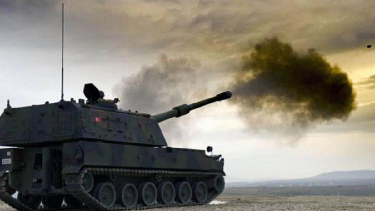 Suriye sınırında terör hedefleri ateş altına alındı