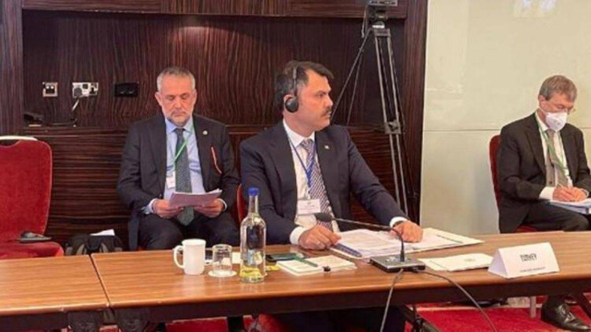 Bakan Murat Kurum, Londra'da Çevre Bakanları Toplantısı'na katıldı