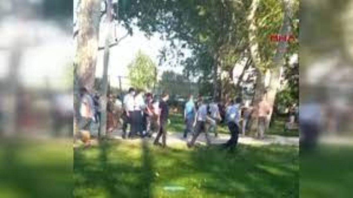 Gezi Parkı'nda zabıtaya bıçaklı saldırı