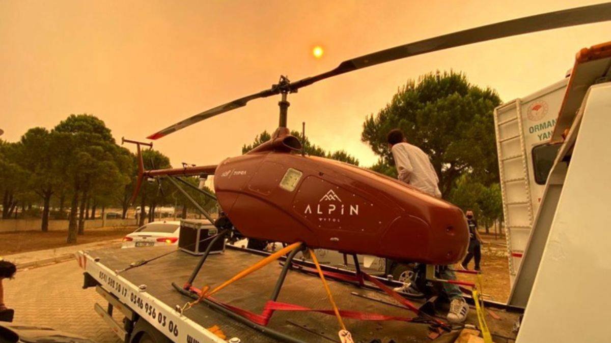 Yangınlarla mücadelede İHA sayısı yükseltildi