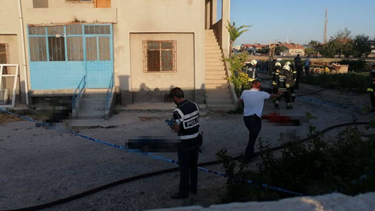 Konya'da bir eve silahlı saldırı: 7 ölü