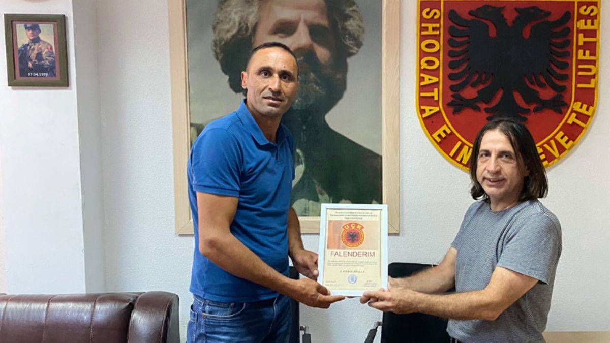 İHH İnsani Yardım Vakfı'na Kosova Savaş Gazileri derneğinden Teşekkür...