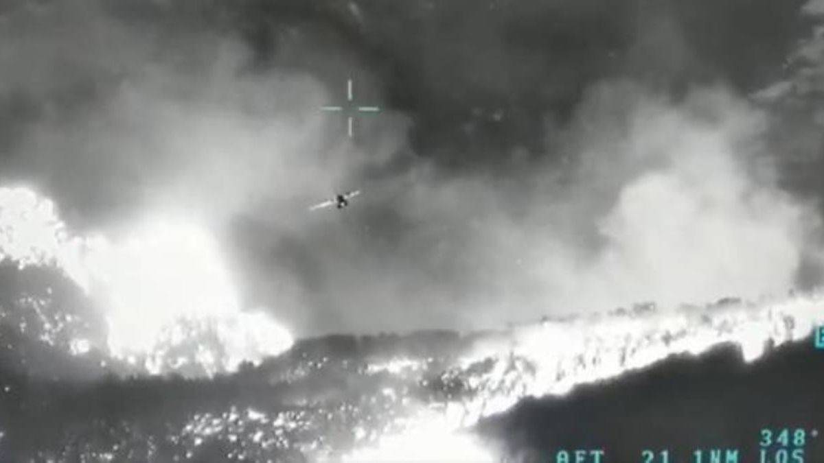 Orman yangınlarıyla mücadeleye İHA desteği