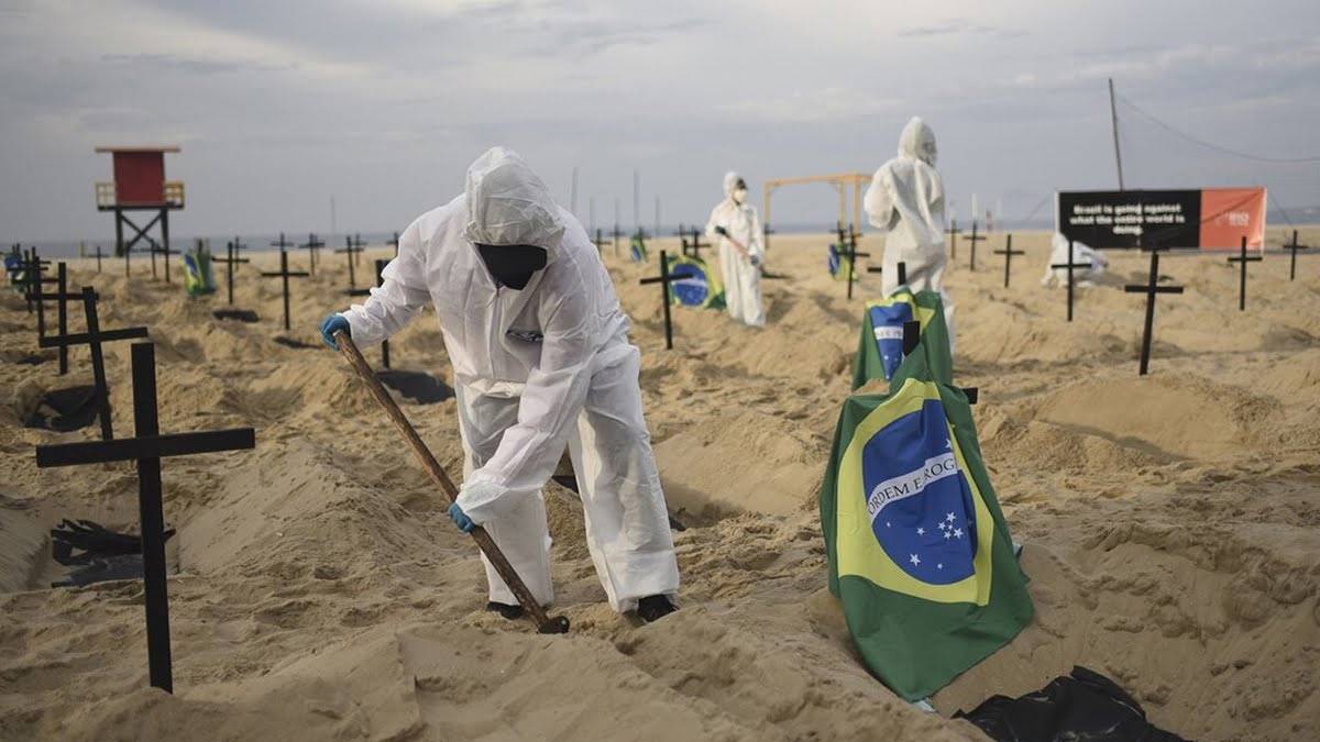Brezilya'da koronavirüs vakaları 20 milyonu aştı