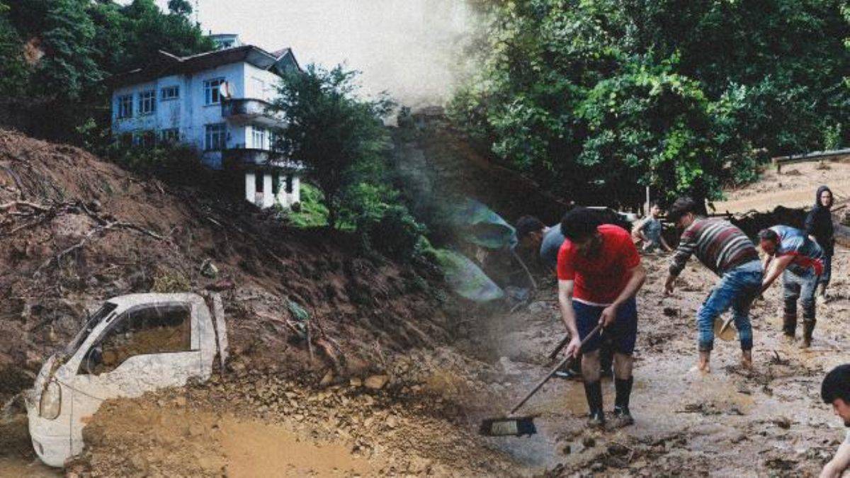 Rize'de selden etkilenen vergi mükellefleri için 'mücbir sebep hali' ilan edildi