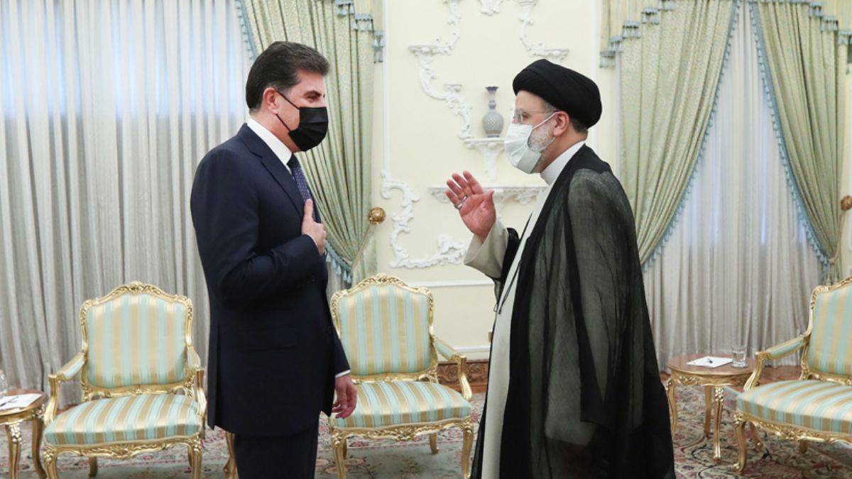 İran Cumhurbaşkanı Reisi, IKBY Başkanı Barzani ile görüştü