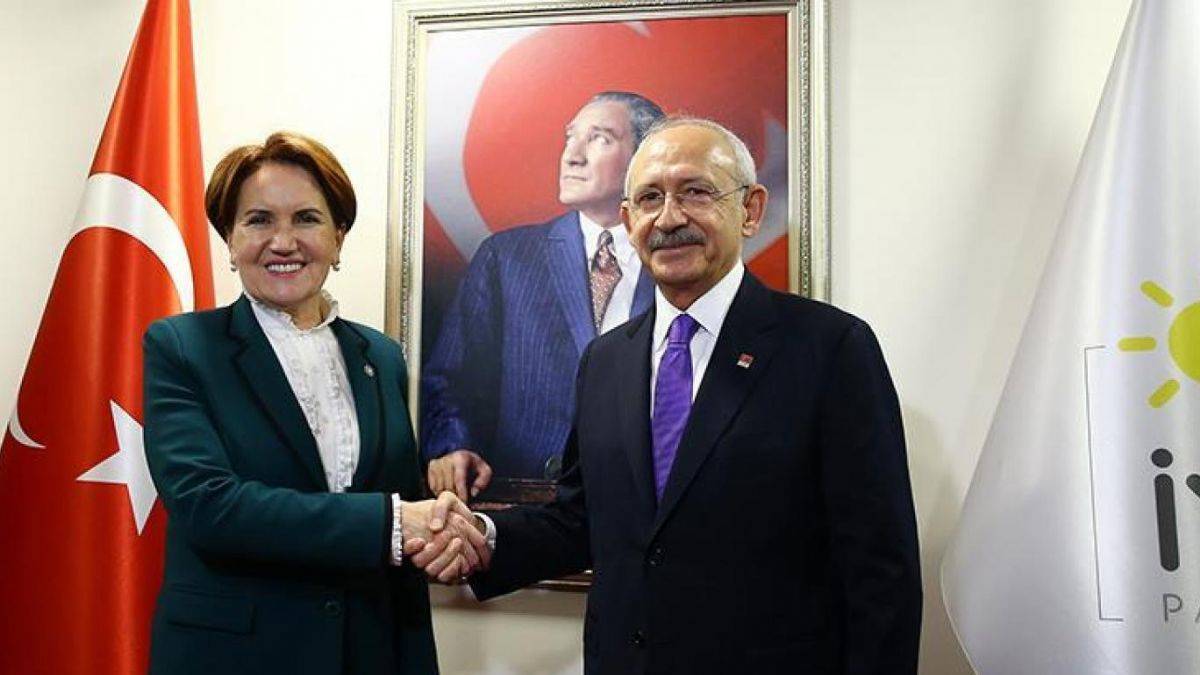 Kılıçdaroğlu cumhurbaşkanı adayı, Akşener başbakan adayı