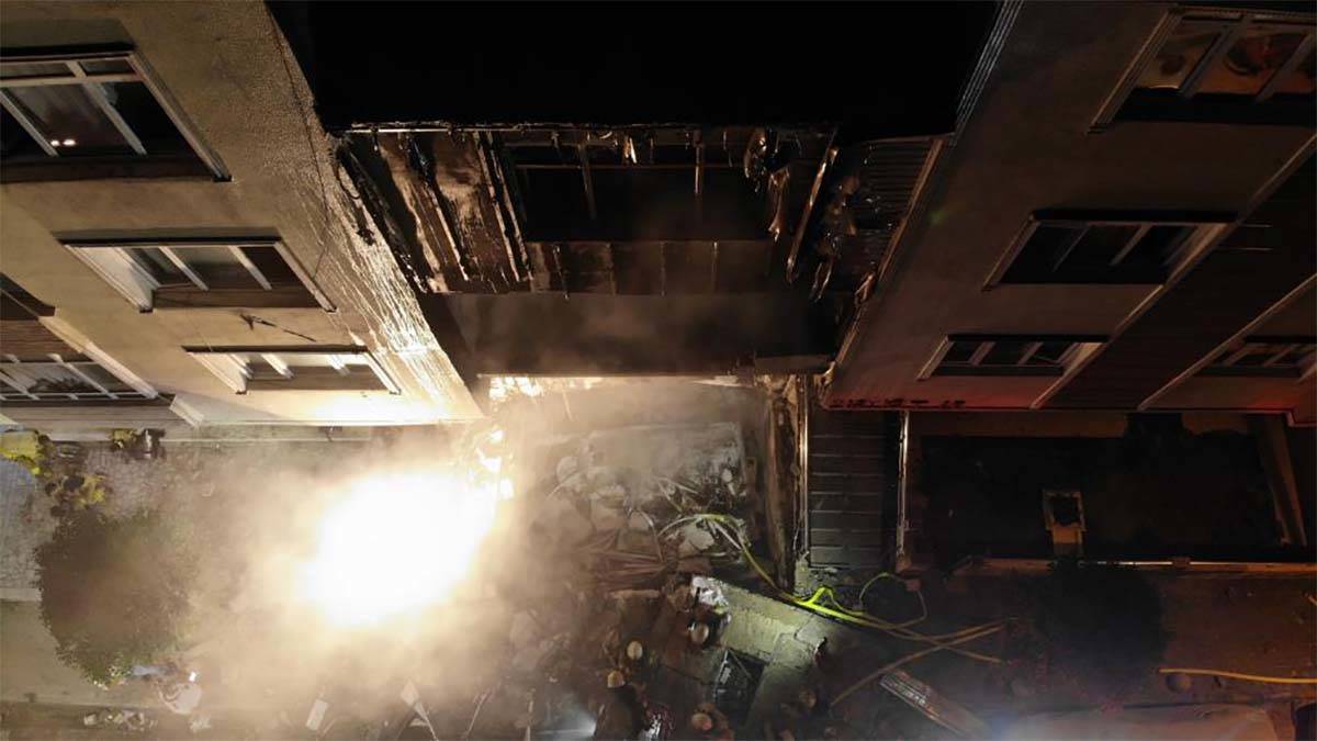 Avcılar'da doğalgaz patlaması: 4 yaralı