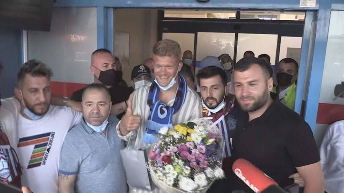 Andreas Cornelius, Trabzon'a geldi