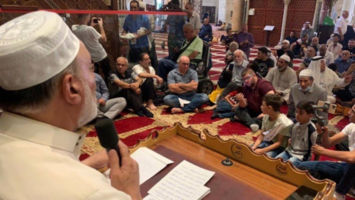 Mescid-i Aksa'da Hicri yılbaşı kutlaması