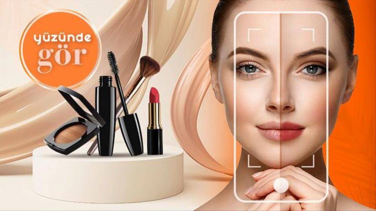 Hepsiburada'dan sanal makyaj uygulaması 'Yüzünde Gör'
