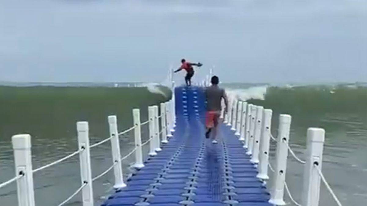 Bu rıhtımda yürümek hiç kolay değil!