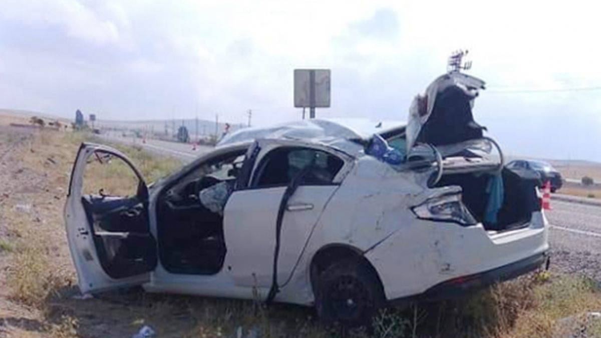 Aksaray'da otomobil şarampole devrildi; ağabey öldü, 2 kardeşi yaralı