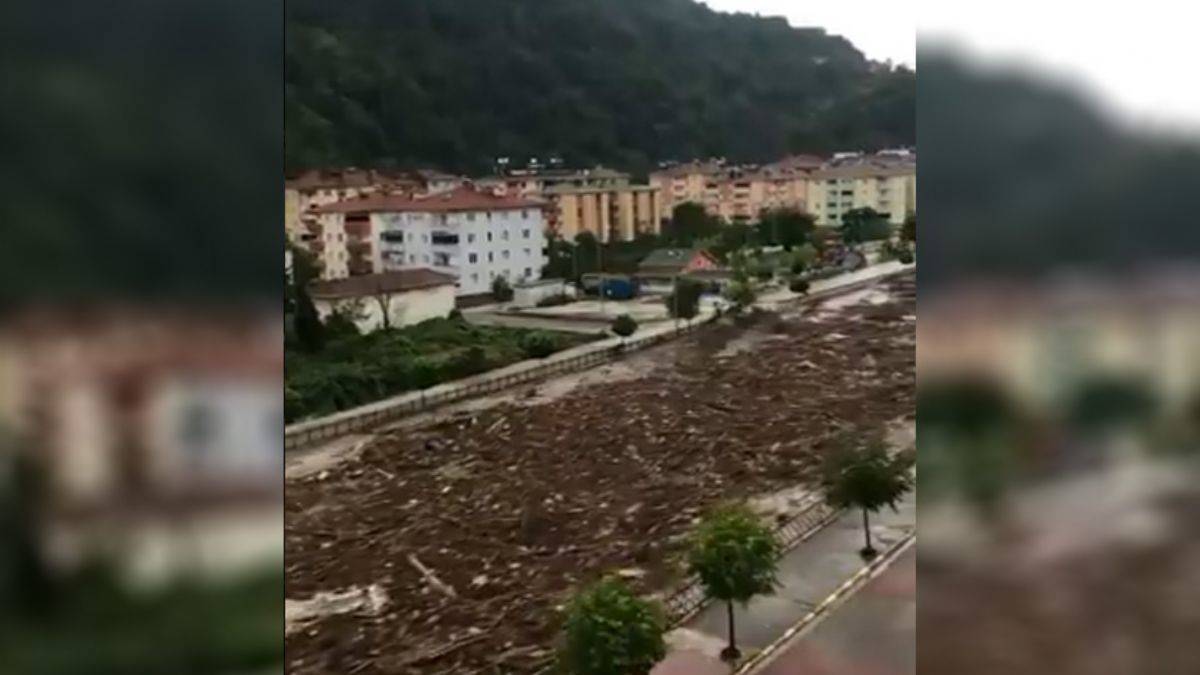 Kastamonu'daki sel felakteninin ilk anları
