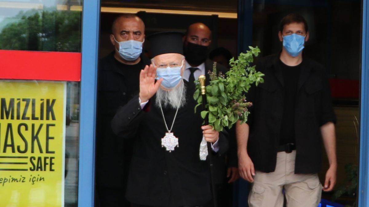 Fener Rum Patriği Bartholomeos, Trabzon'a geldi